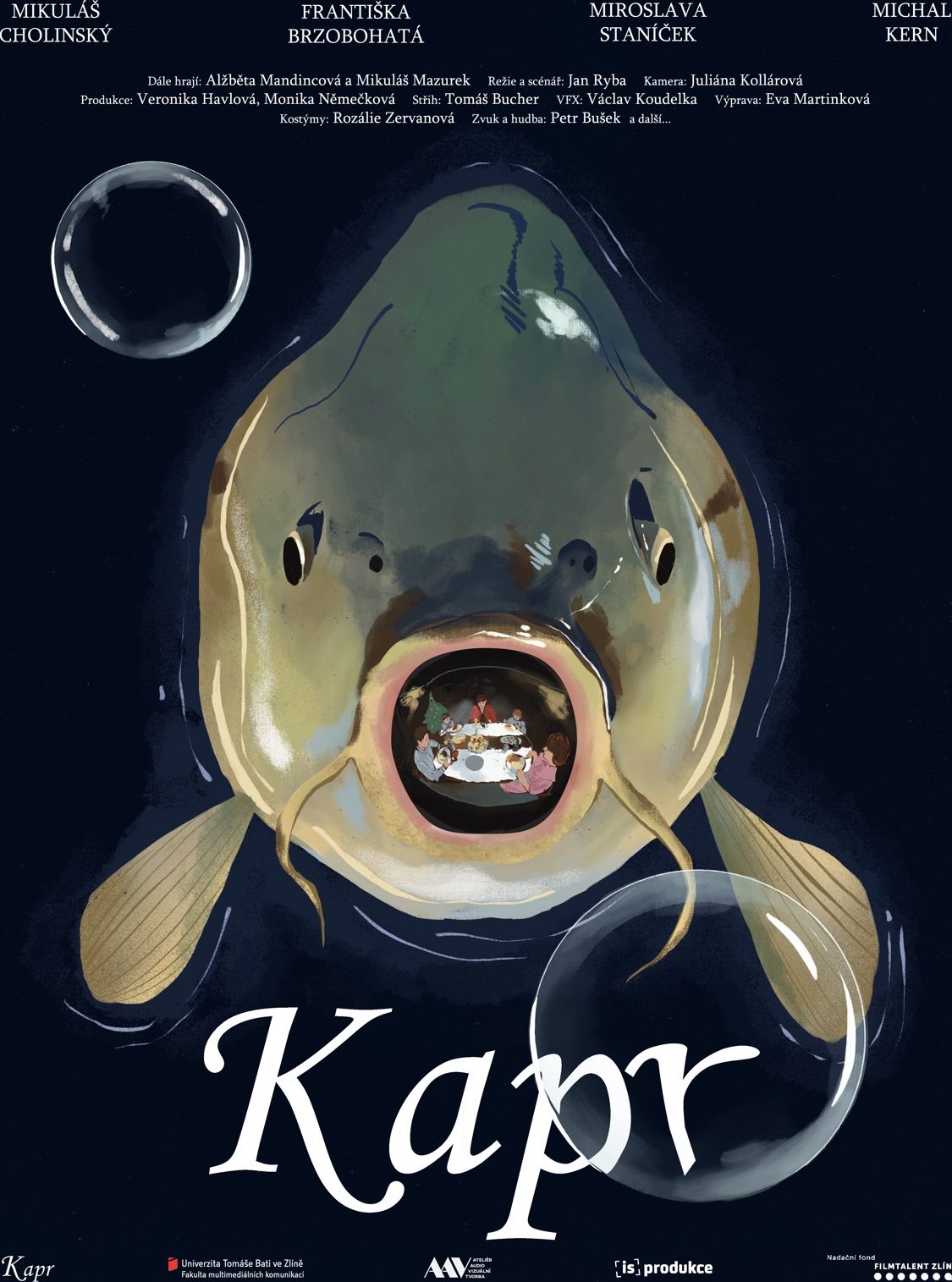 Záběr z filmu Kapr